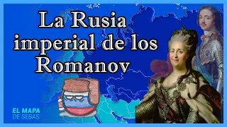 🇷🇺HISTORIA del Imperio RUSO en 16 minutos ft. Memorias de Pez 🇷🇺 - El Mapa de Sebas