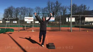 Anselme Tennis - 21 serve fitness exercises