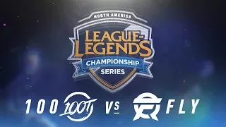 100 vs. FLY - Week 4 Day 1 | NA LCS Spring Split | 100 Thieves vs. FlyQuest (2018)