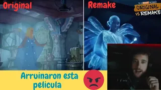 #Carola REACCIONA a Te Lo Resumo Asi No Mas - "Pinocho Original VS Remake"