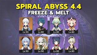 Spiral Abyss 4.4 | Ayaka & Ganyu | Genshin Impact