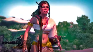 Heavenly Sword - Catapults, Forest ambush, Cliffs, Fearless, Fire fight