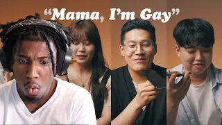 Koreans parents are RUTHLESS!!!!!!  (OSSC Koreans Tell Their Parents They Are Gay)