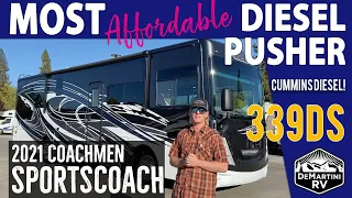 2021 Coachmen Sportscoach 339DS - Most Affordable Diesel Pusher!