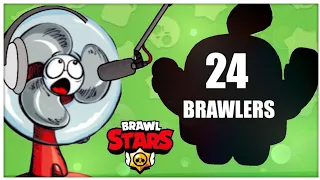 dublando 24 brawlers em 1 minuto (Brawl Stars)