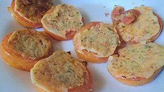 How to Make Tomato Ring Scrambled Eggs / Tomato Egg Rings with Herbs Scrambled Chefs Recipes