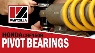 Honda CRF450R Shock Pivot Bearing Replacement | Honda CRF450-R Rebuild Part 10 | Partzilla.com