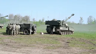 Fielding of the M109A7 155mm Self Propelled Howitzer.