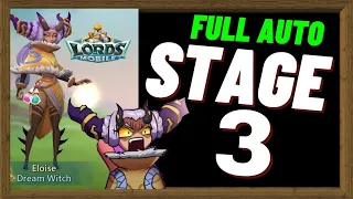 Dream Witch Stage 3 Eloise Full Auto Lords Mobile! Limited Challenge Saving Dreams 2023 Stage 3