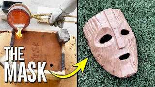 Making The Mask From The Movie "THE MASK" - Aluminum Sand Casting Method