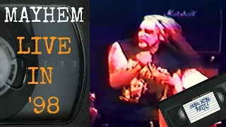 Mayhem Live 1998 FULL CONCERT