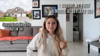 SHOWING YOU MY FIRST HOUSE  !! mini tour