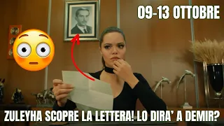 TERRA AMARA Anticipazioni 9-13 Ottobre: Zuleyha scopre il segreto di Adnan! Lo dirà a Demir?