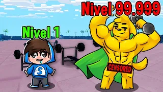 ¡NOS CONVERTIMOS EN LOS COMPAS MÁS FUERTES DE ROBLOX! 💪😱 ROBLOX GIMNASIO CON MIKECRACK Y RAPTORGAMER