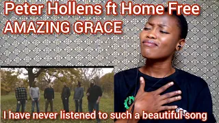 First time listening to PETER HOLLENS FT HOME FREE - AMAZING GRACE