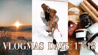 home goods haul, snow day at home + my everyday productive morning routine
