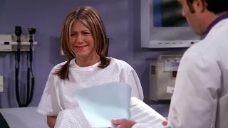 Pregnant Rachel flirting with doctor || friends episodes