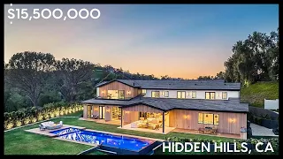 $15,500,000 LUXURY REAL ESTATE TOUR - HIDDEN HILLS, CA