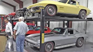 EXCLUSIVE Private Tour of Rick Treworgy's "KEEPER CARS" (20+ Big Block Corvettes & MORE)