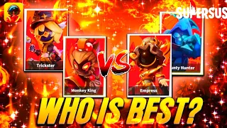 WHO IS BEST 🌚❤ EMPRESS X BOUNTY HUNTER X MONKEY KING X TRICKSTERS ❤🌚 || SUPER SUS || DEMON KING ||