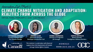 Innovation Lab 2023: Climate Change Mitigation and Adaptation: Realities From Across the Globe [EN]