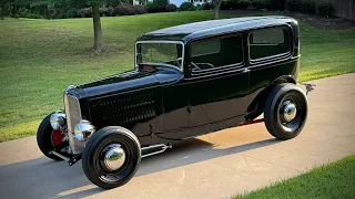 Henry Steel 1932 Ford Sedan FOR SALE!