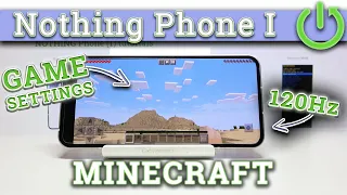 NOTHING Phone 1 - MINECRAFT ⚙️| RENDER Distance Checkup & Available Graphics Settings