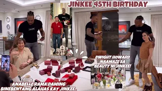 JINKEE 45TH BIRTHDAY DWIGHT HOWARD NAAMAZE SA BEAUTY NI JINKEE😍 ANABELLE RAMA DAMING ALAHAS NA DALA