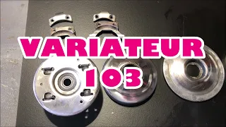 Variateur 103 démontage et débridage  2mn chrono