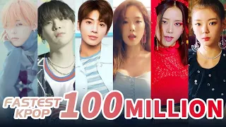 [TOP 155] FASTEST KPOP MUSIC VIDEOS TO REACH 100 MILLION VIEWS