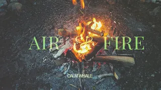 Slow Shaman Drum Grounding Meditation 🔥 Air&Fire : Focus : Harmony : Calmness