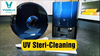 Xiaomi VIOMI S9 UV Demonstration: First UV robot vacuum (self emptying)