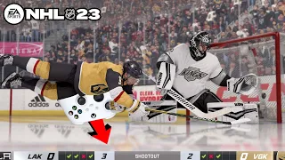 NHL 23 SHOOTOUT CHALLENGE #7 *UPSIDE DOWN EDITION?!*