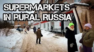 Supermarkets in RURAL Russia (500km FAR from Moscow) after 700 Days of Sanctions in Russian Province