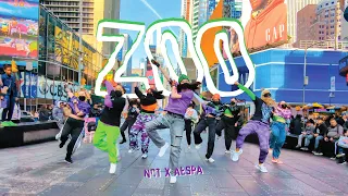 [KPOP IN PUBLIC NYC | TIMES SQUARE]  NCT (엔시티) X AESPA - ZOO Dance Cover by OFFBRND