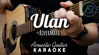 Ulan by Rivermaya (Lyrics) | Acoustic Guitar Karaoke | TZ Audio Stellar X3