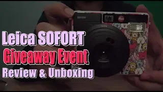 Leica Sofort BT21 Unboxing and Giveaway 라이카