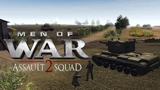 Неоднозначный КВ2 в Men of War Assault Squad 2 | В Тылу Врага Штурм 2