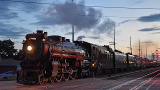Canadian Pacific 2816: The Empress - The Final Spike Tour! Chicago to Davenport 4k