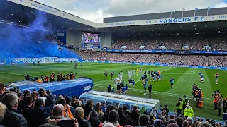 AN OLDFIRM CLASSIC! Rangers 3-3 Celtic | Ibrox Atmosphere & Reaction