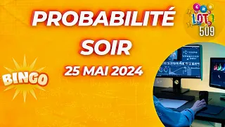 CROIX DU JOUR 25 MAI 2024- PROBABILITÉ SOIR