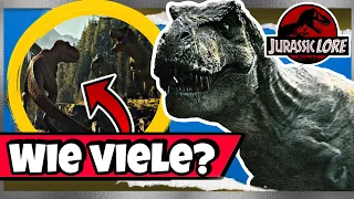 Rätsel gelöst! So viele T-Rex gibt es im offiziellen Canon wirklich! | Jurassic Lore erklärt