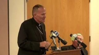 Bishop-elect David M. O'Connell Press Conference - Part 1/3