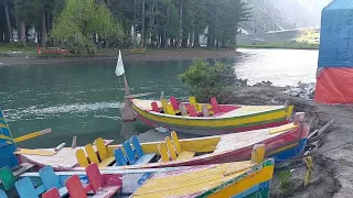 Explore Saifullah Lake, Kalam Valley, Swat Pakistan , Relaxing Nature Sounds ,Walking Tour 2024