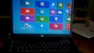 💻 Old laptop runs Windows 8 with Pentium M & 512 MB RAM /Windows 8 régi laptopon/