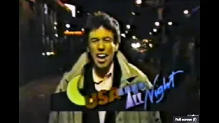 USA-UP ALL NIGHT PROMO-1988-Gilbert Gottfried