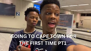 GOING TO CAPE TOWN FOR THE FIRST & GETTING ON A FLIGHT FOR THE FIRST TIME !!!