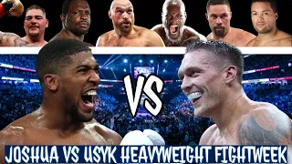 JOSHUA VS USYK FIGHT WEEK! - HOW BIG IS THIS FOR THE HEAVYWEIGHT DIVISION?