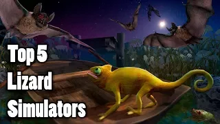 Top 5 Lizard Simulators Gameplay Video Android/iOS