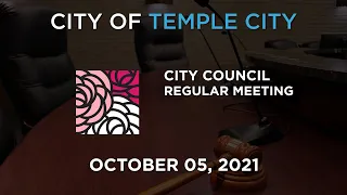 Temple City | City Council | October 05, 2021